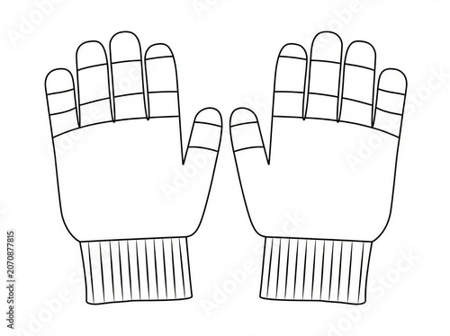 gloves sketch 