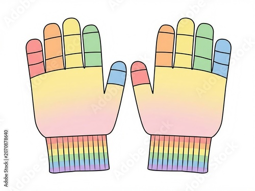 gloves illustration 