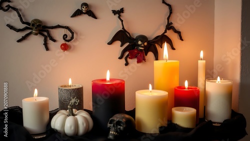 Halloween Shelf Decor