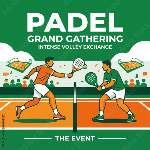 Padel Tennis Grand Gathering Sport Competition And Event