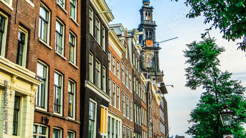 Westerkerk in Amsterdam, the Netherlands.