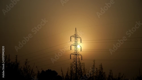 sun set time leps  with power tower 