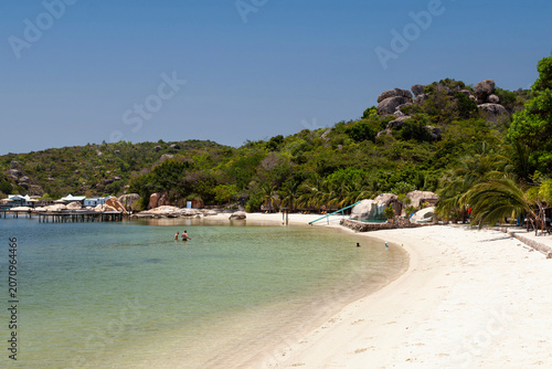 Beach at Sao Bien, Province of Ninh Thuan, Khan Hoa Vietnam,VietNam,Asia