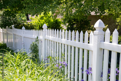 white picket fence