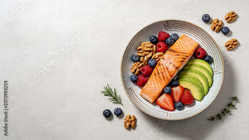 grilled salmon