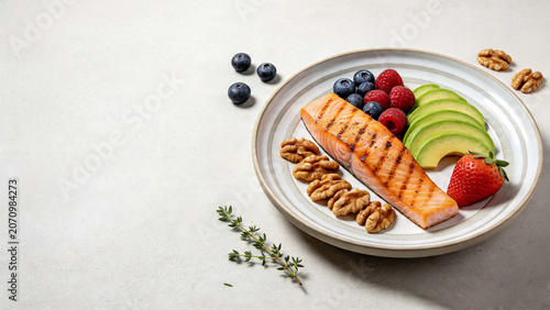 grilled salmon