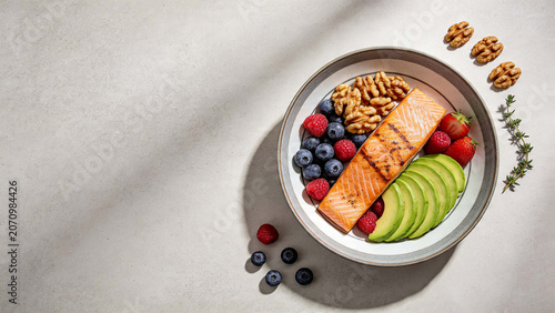 grilled salmon