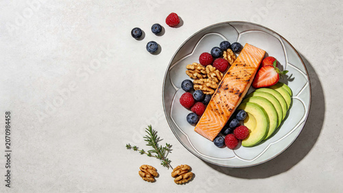 grilled salmon