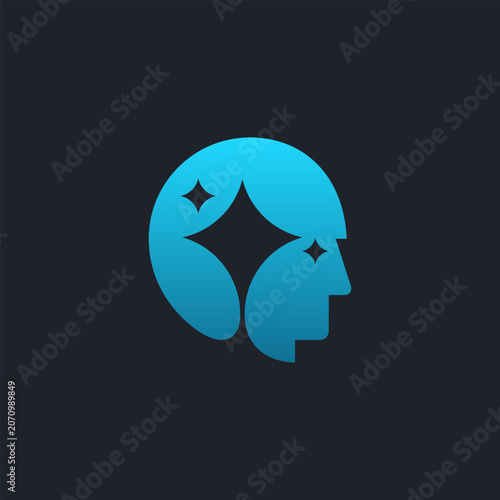 AI Robot Icon or Logo