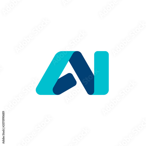 Logo Design in Folded Strip Form