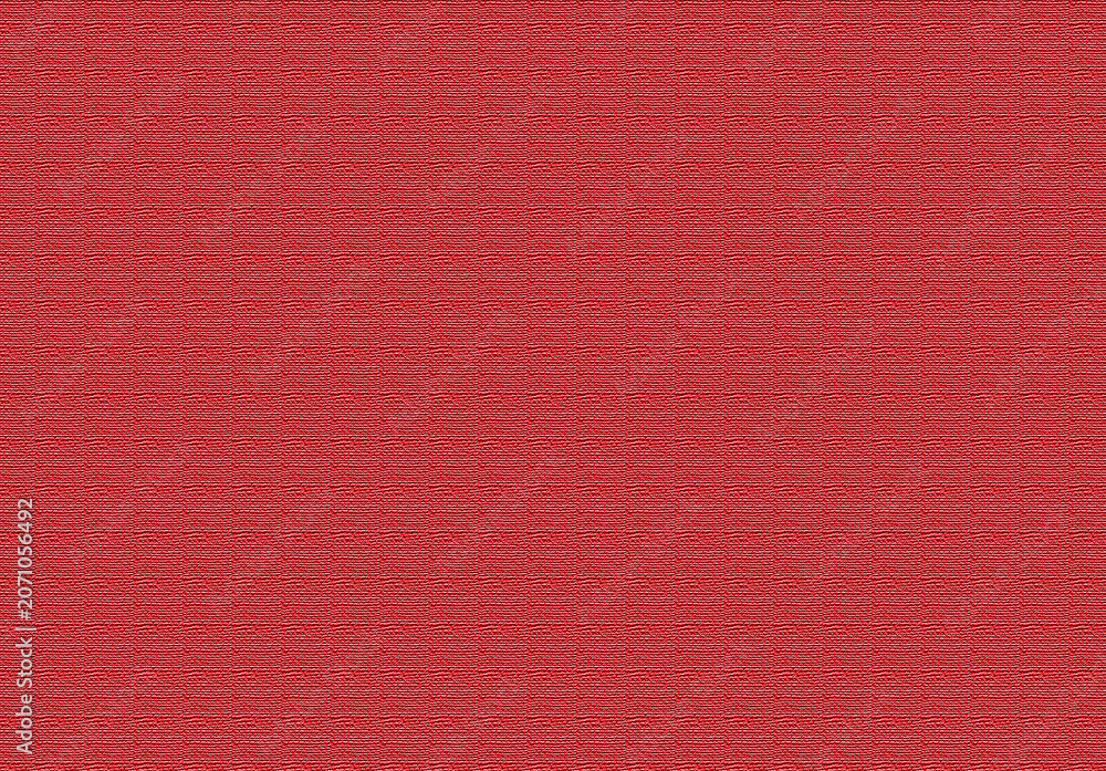Fototapeta premium Abstract deep red grid background with metallic texture background metallic geometric abstract