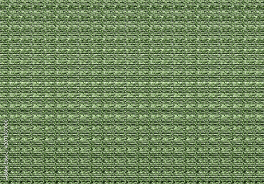 Fototapeta premium Green stereogram 3D hidden image optical illusion pattern with mind bending, three dimensional