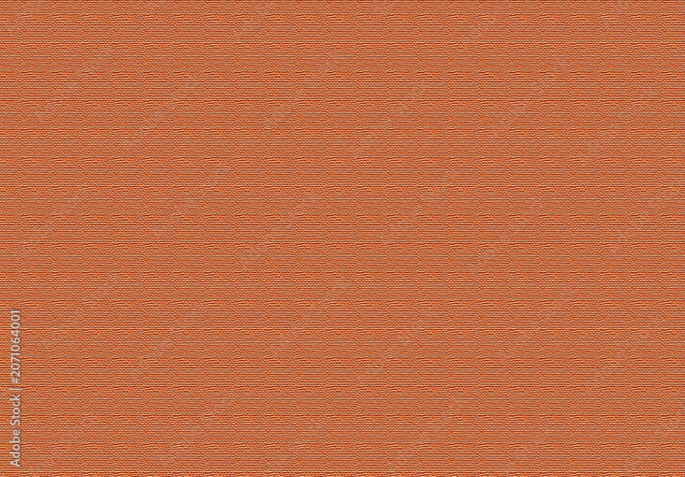 Fototapeta premium Orange 3D stereogram optical illusion background with stereogram illusion perception abstract