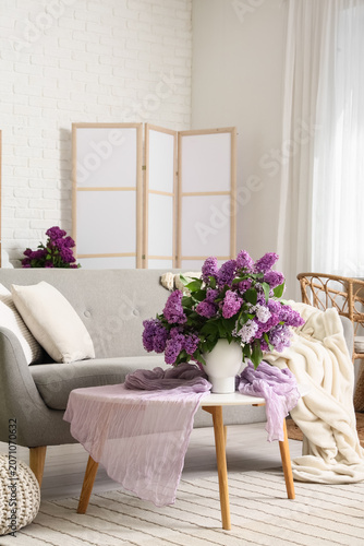 Interior of living room wit...
