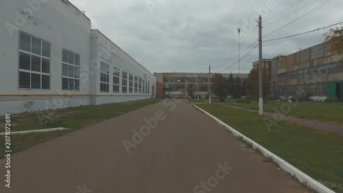 Smooth forward movement over factory path