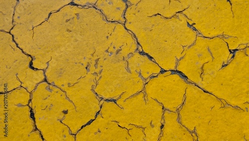 dry cracked earth