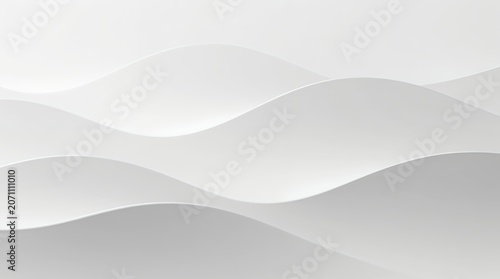 Abstract layered gray hills background, soft wave landscape texture