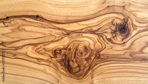 Natural wood grain texture with knot, showing organic lines and earthy tones, rustic background