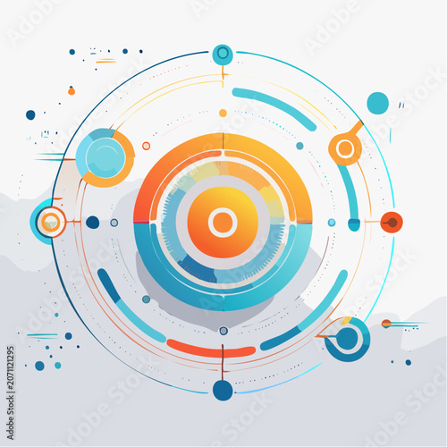 Abstract Circular Technology and Data Visualization
