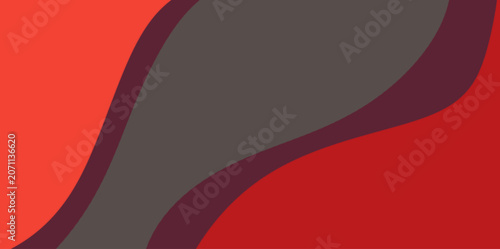 Modern background with flowing red, gray, and maroon curved shapes, ideal for design, branding, and wallpaper.