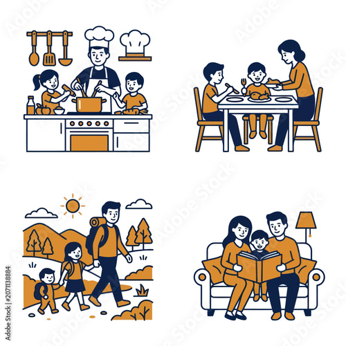 Family enjoying quality time together.