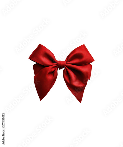 red bow isolated