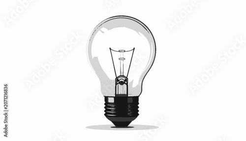 Light Bulb Electricity Energy Source.