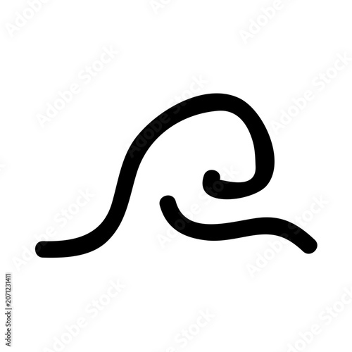 Water wave symbol icon