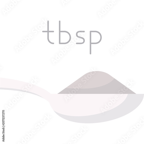 Fotografía Tablespoon Illustration