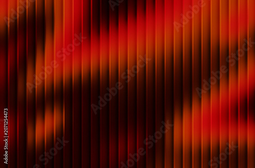 Fotografie Abstract vertical red and orange gradient lines with soft blur effect creating a