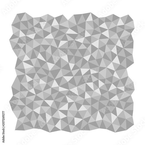 The gray abstract geometric background.