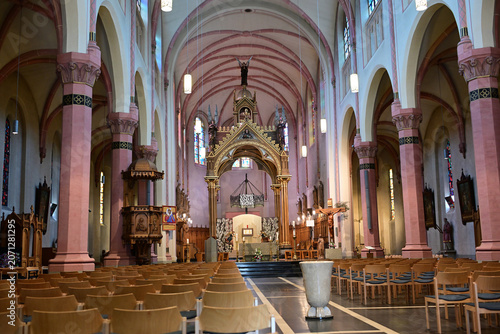 фотографія Laurentiuskirche (Église Saint-Laurent) in Diekirch, Luxemburg