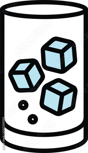Vector illustration of mobile phone, computer mouse and computer in a geometric 3D technology network concept with hexagon and cube shapes and digital business icons