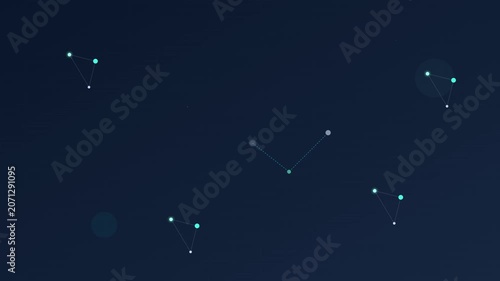 abstract molecular science connection vector background