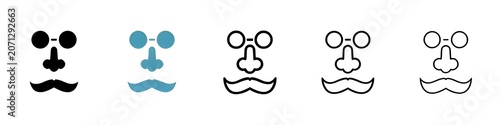 Fotografía April Fools' Joke and Humor Icons