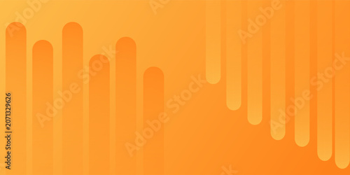 Abstract orange background with vertical rounded lines and soft color gradients.