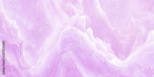 Schilderij op canvas Soft pink marble texture background with white veins and smooth surface for desi