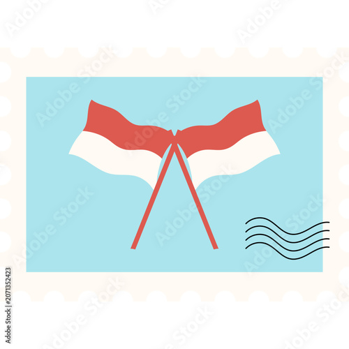 Postage Stamp Indonesia