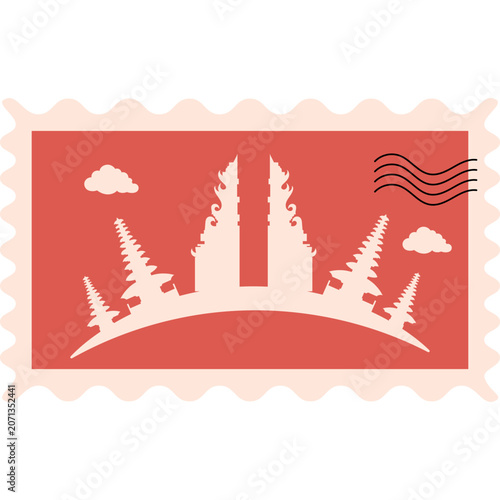 Postage Stamp Indonesia