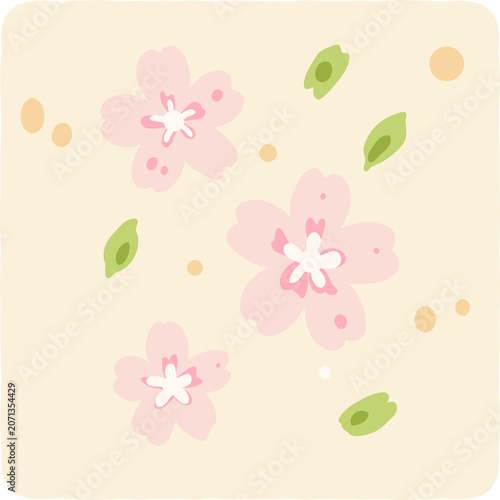 Cute Sakura Blossom Patchwork