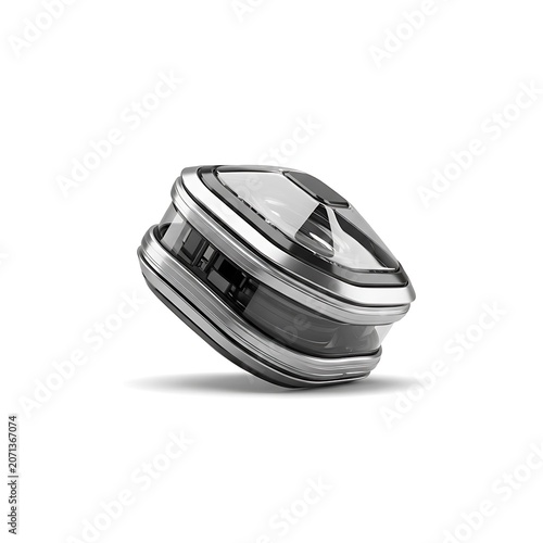 car key isolated on white