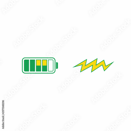 Battery and Energy Icons
