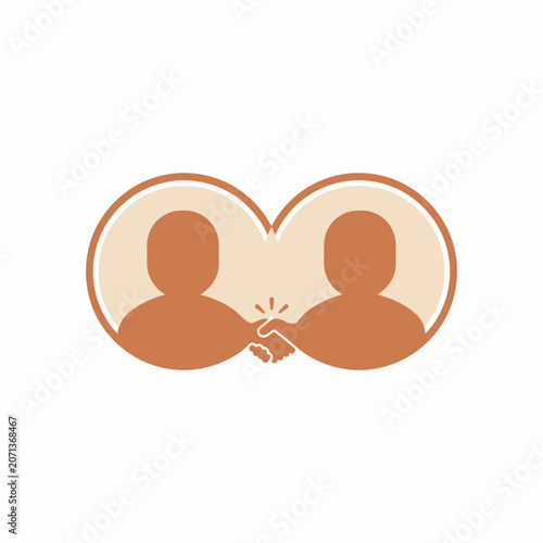 Partnership Handshake Vector