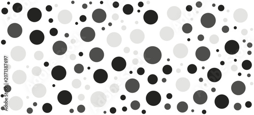 Quadro su tela Random halftone