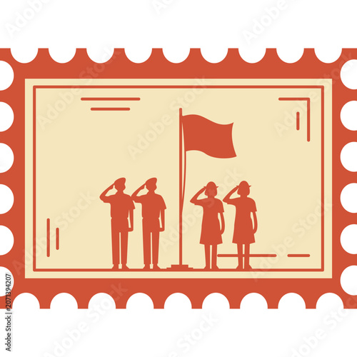 Postage Stamp Indonesia