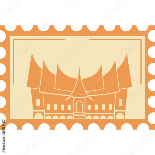 Postage Stamp Indonesia