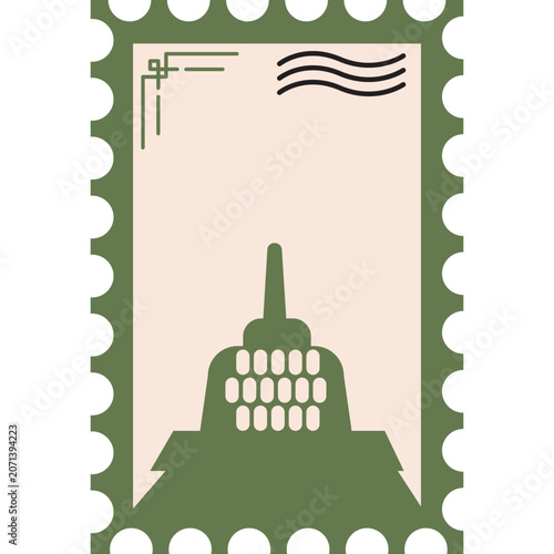 Postage Stamp Indonesia