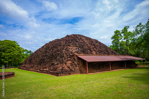 Khao Klang Nai in Si Thep historical park It is an architecture in the Dvaravati period in Phetchabun Province, Thailand.