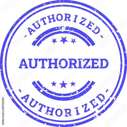 Konstfotografi Authorized red stamp seal