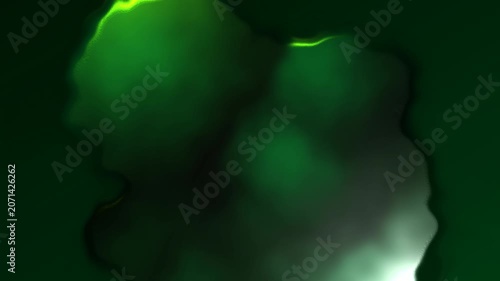 Toxic jade liquid pearl iridescent chrome green fluid